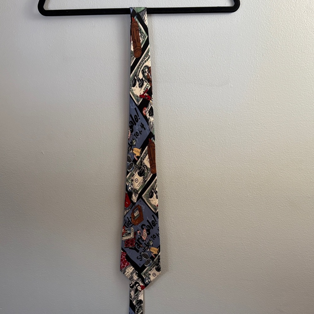 Nicole Miller Artistic Multicolor Tie